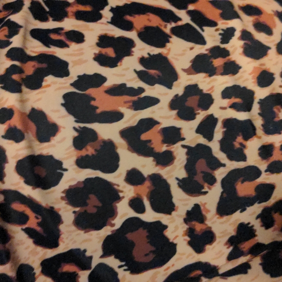 Full Coverage Leopard Two Piece Strappy Bikini - Picture 5 of 5